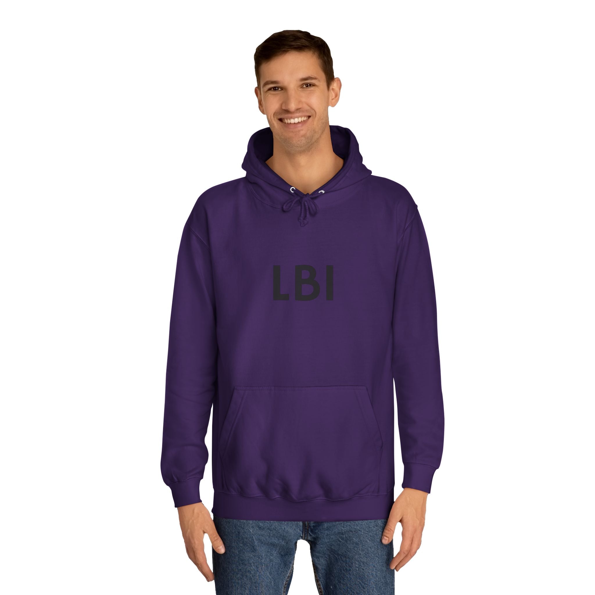 LBI Hoodie — Classic College Lettering Hoodie