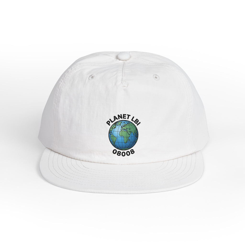 Surf Cap — 'Planet LBI ' Embroidered Globe Baseball Hat