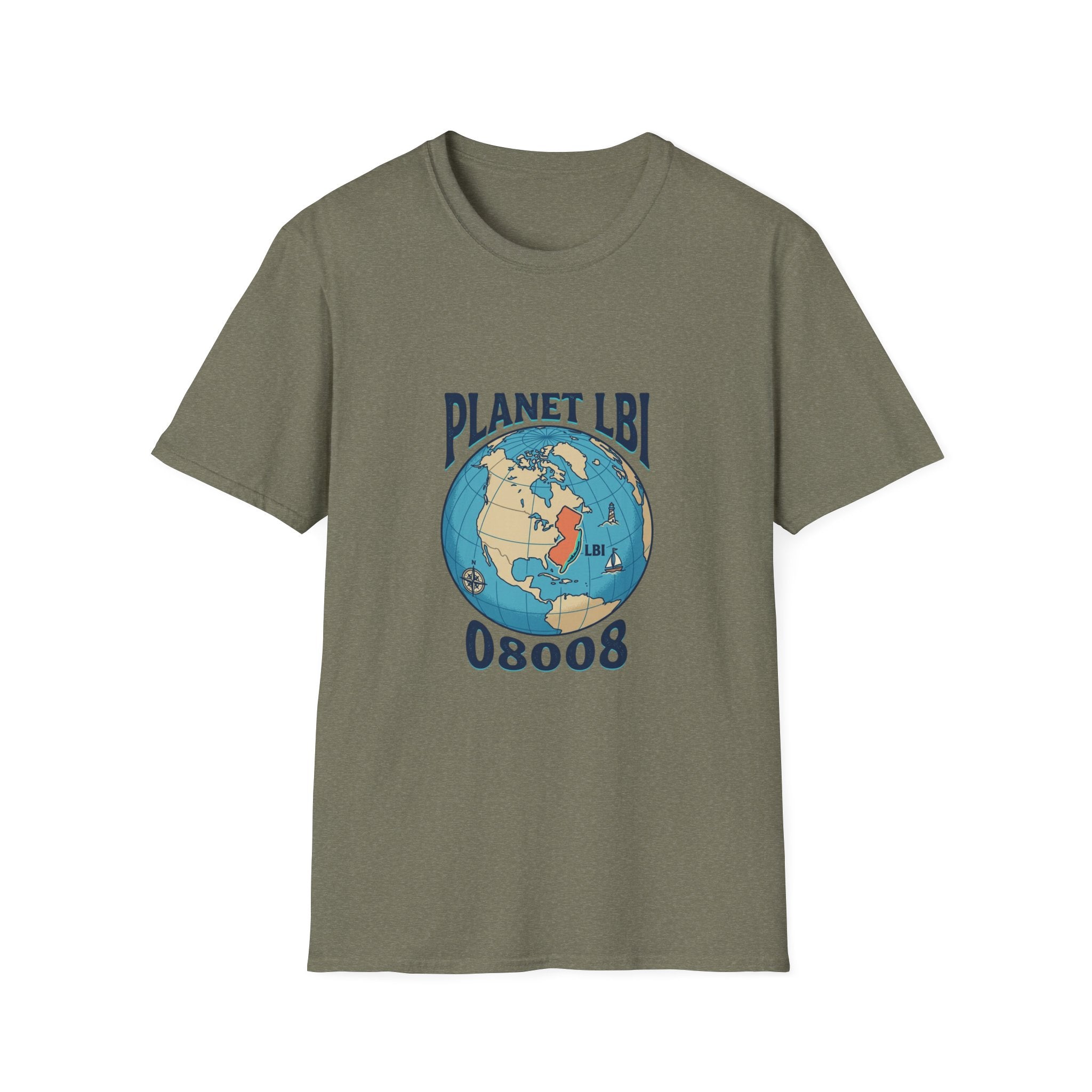PLANET LBI 08008 NJ T‑Shirt