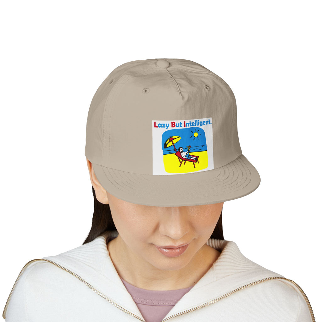 LAZY BUT INTELLIGENT (TM) Surf Cap
