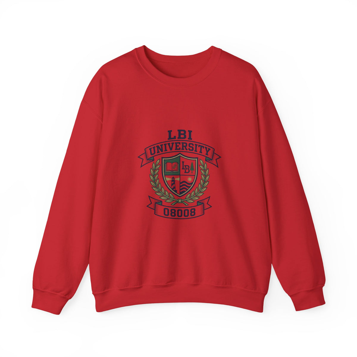 Trademarked: LBI UNIVERSITY Crewneck Sweatshirt