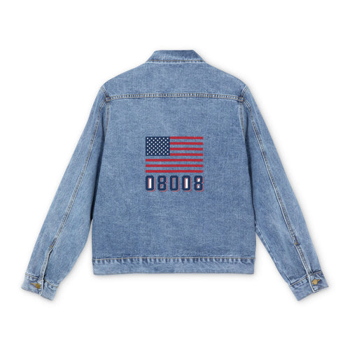 American Flag 08008 Vintage Trucker Jacket