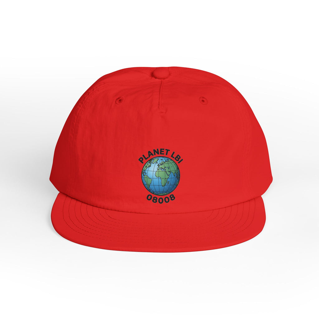 Surf Cap — 'Planet LBI ' Embroidered Globe Baseball Hat