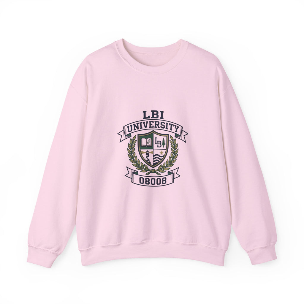 Trademarked: LBI UNIVERSITY Crewneck Sweatshirt