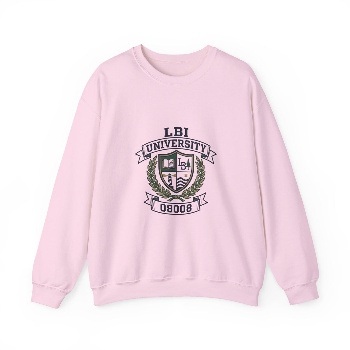 Trademarked: LBI UNIVERSITY Crewneck Sweatshirt