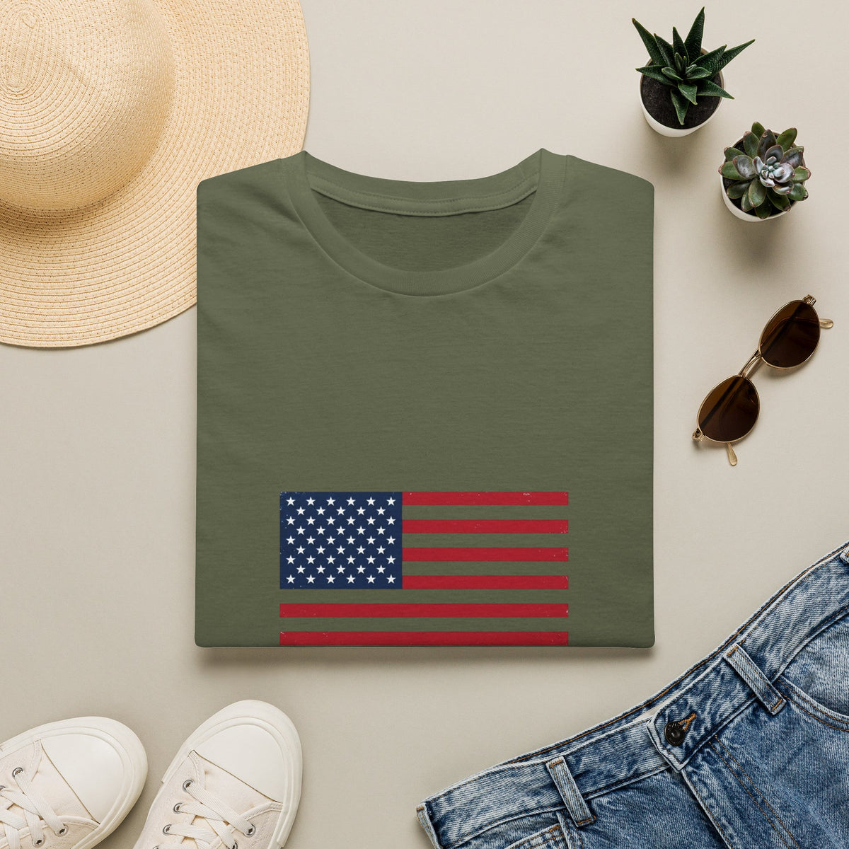American Flag 08008 T-Shirt