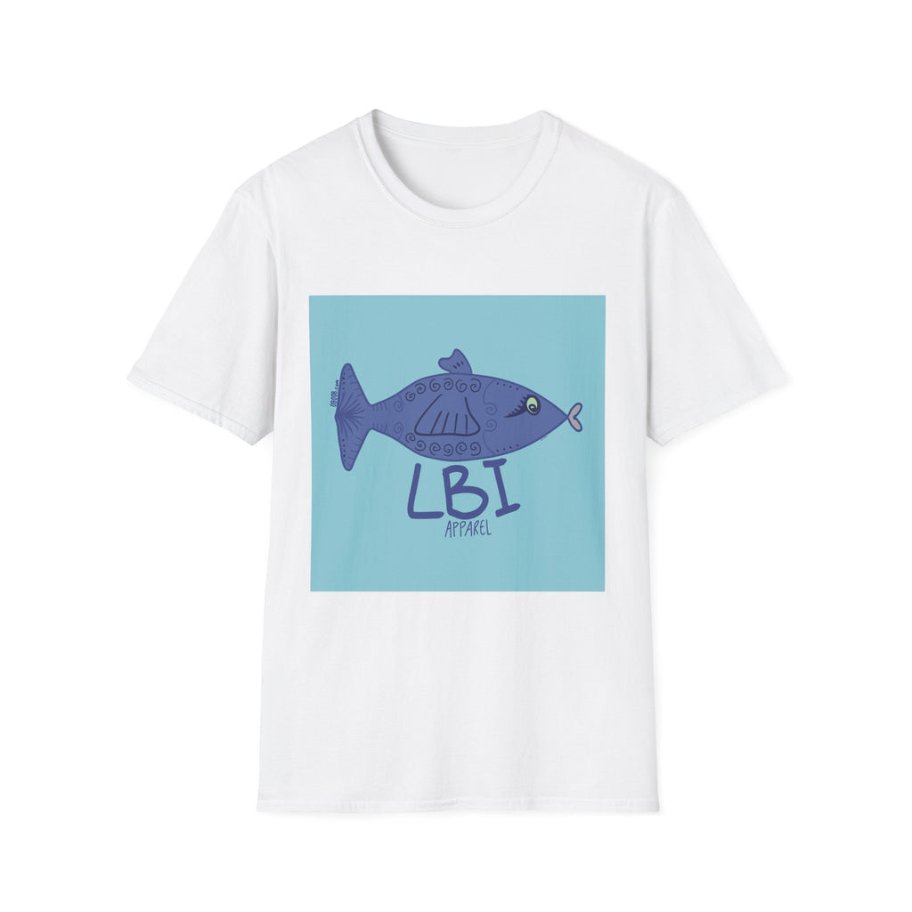 LBI Apparel T-Shirt — Beachy Fish Graphic Tee (a)