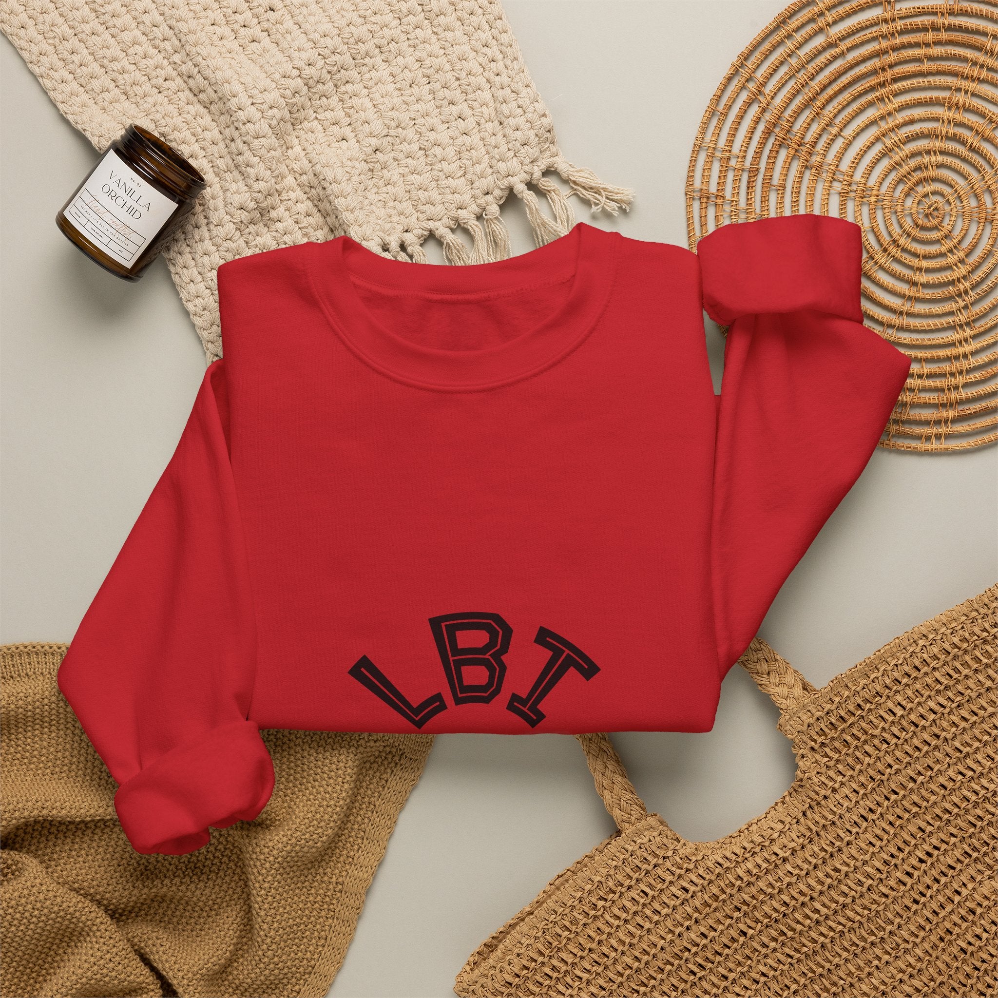 Trademarked: LBI UNIVERSITY Crewneck Sweatshirt