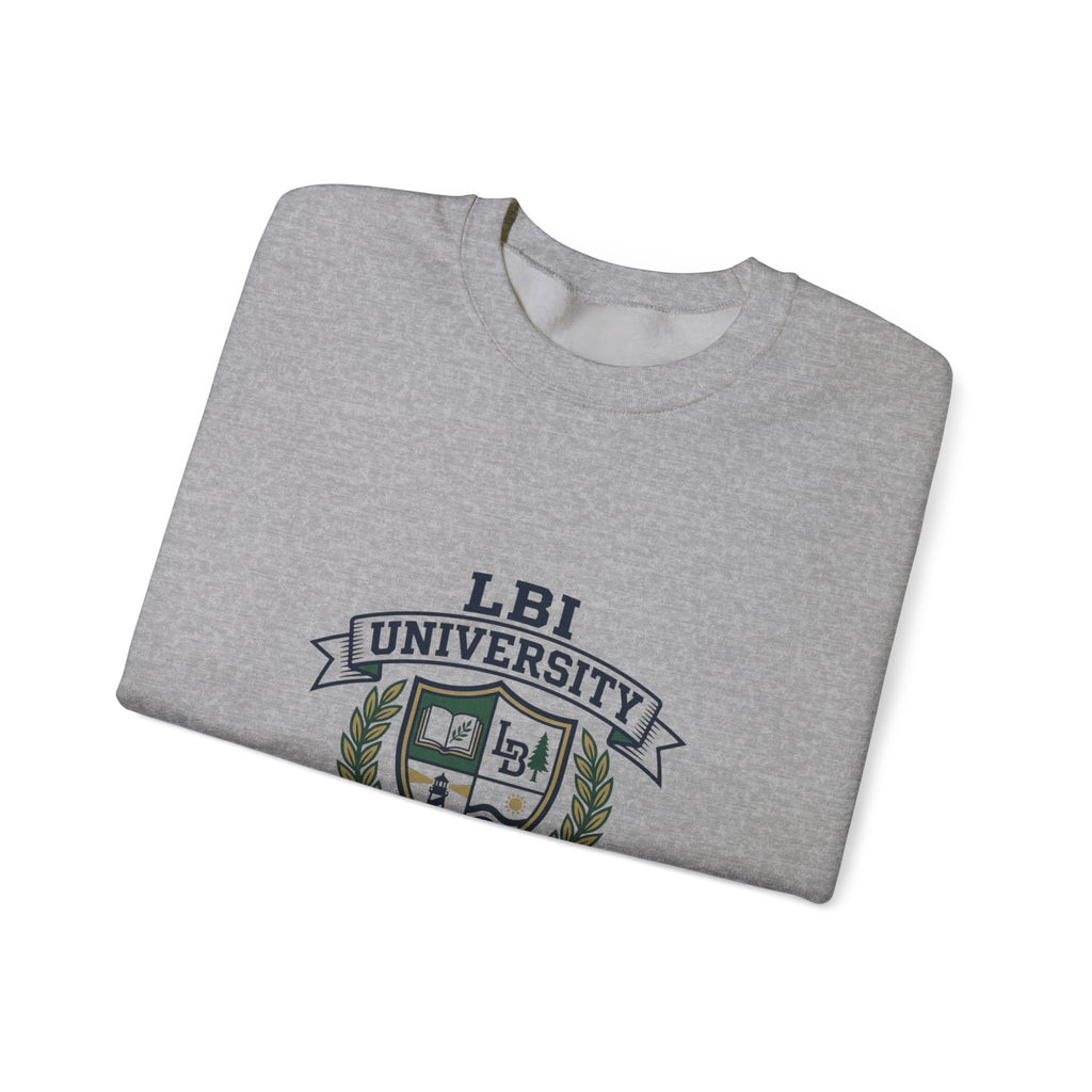 Trademarked: LBI UNIVERSITY Crewneck Sweatshirt