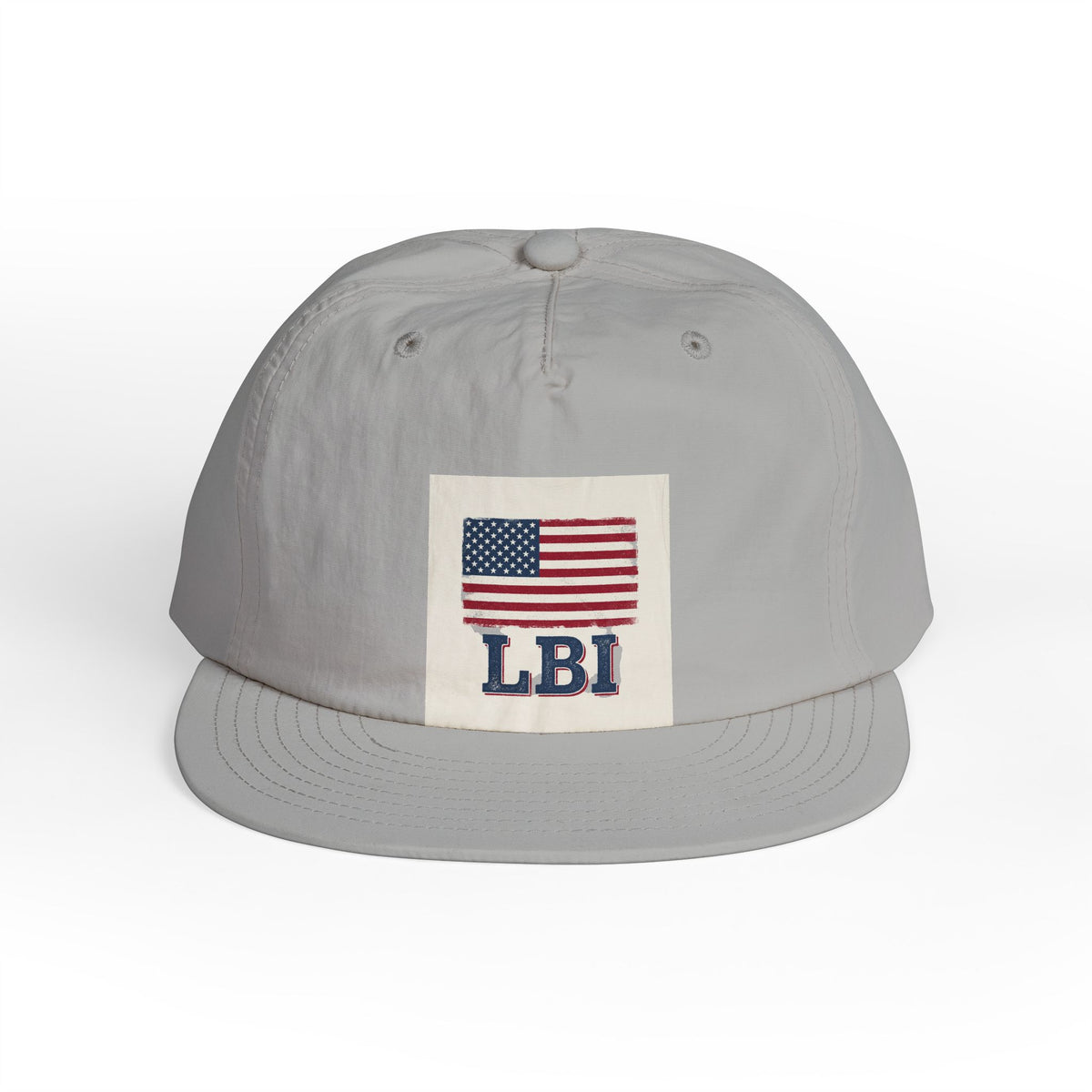 AMERICAN FLAG LBI  Embroidered Globe Baseball Hat