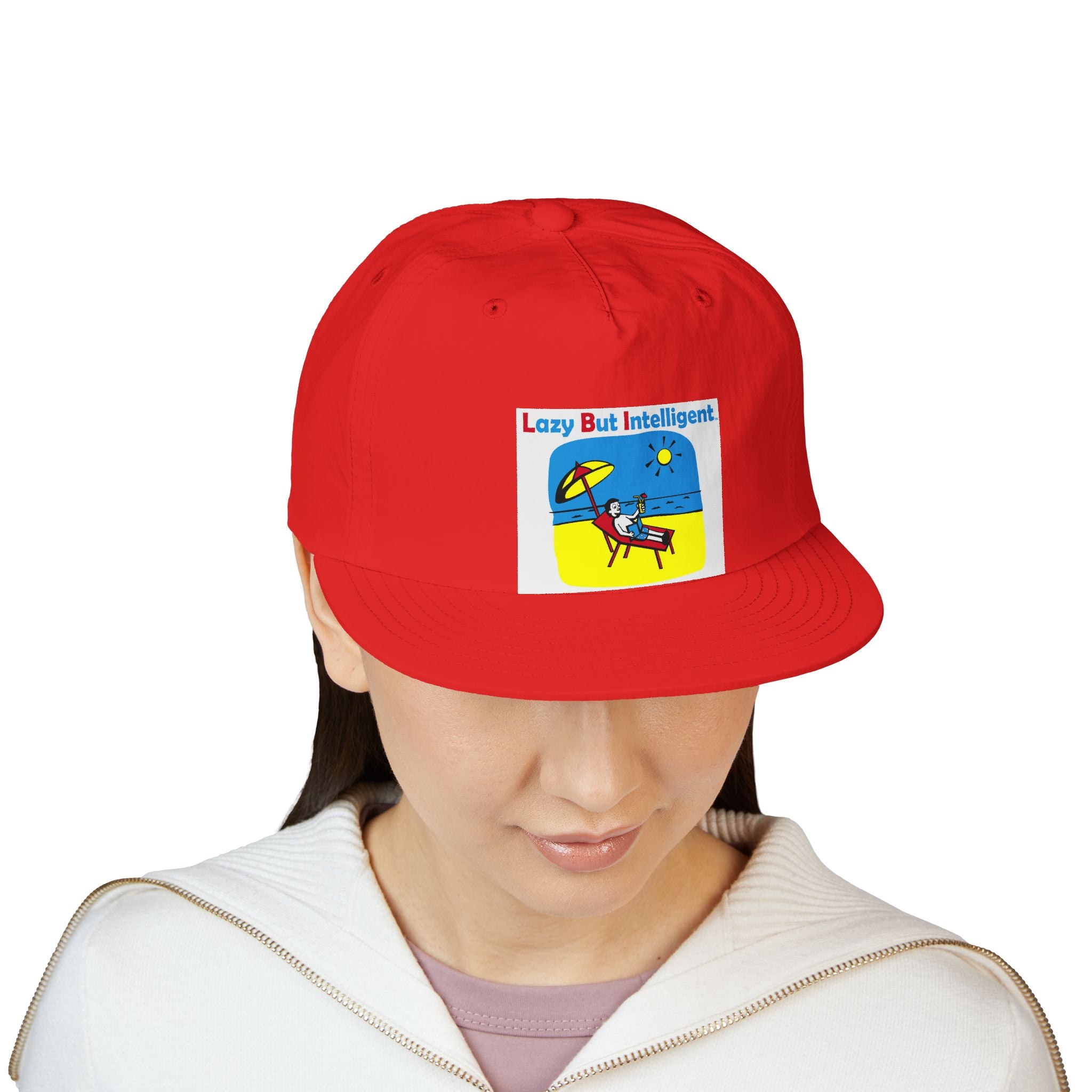 LAZY BUT INTELLIGENT (TM) Surf Cap