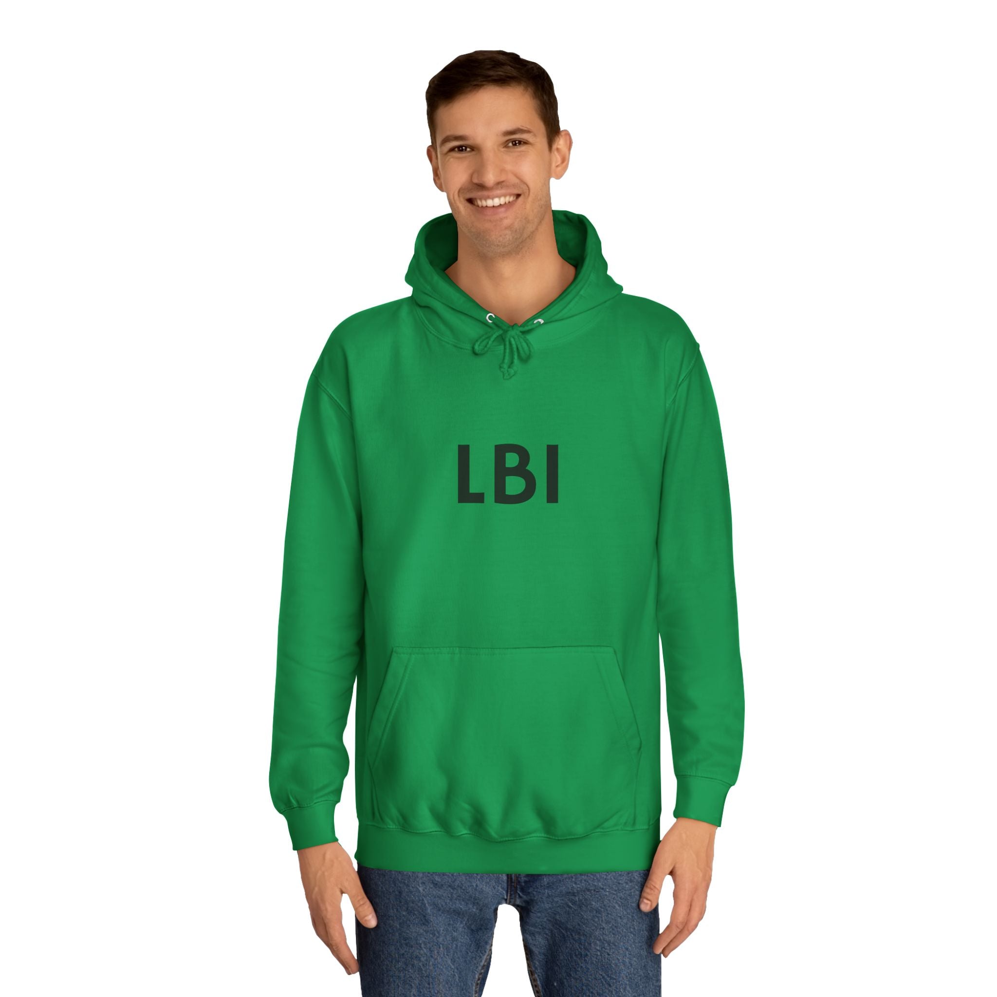 LBI Hoodie — Classic College Lettering Hoodie