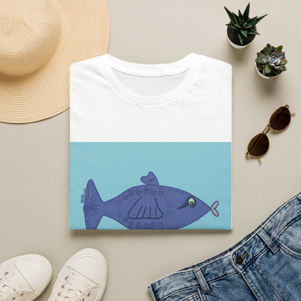 LBI Apparel T-Shirt — Beachy Fish Graphic Tee (a)