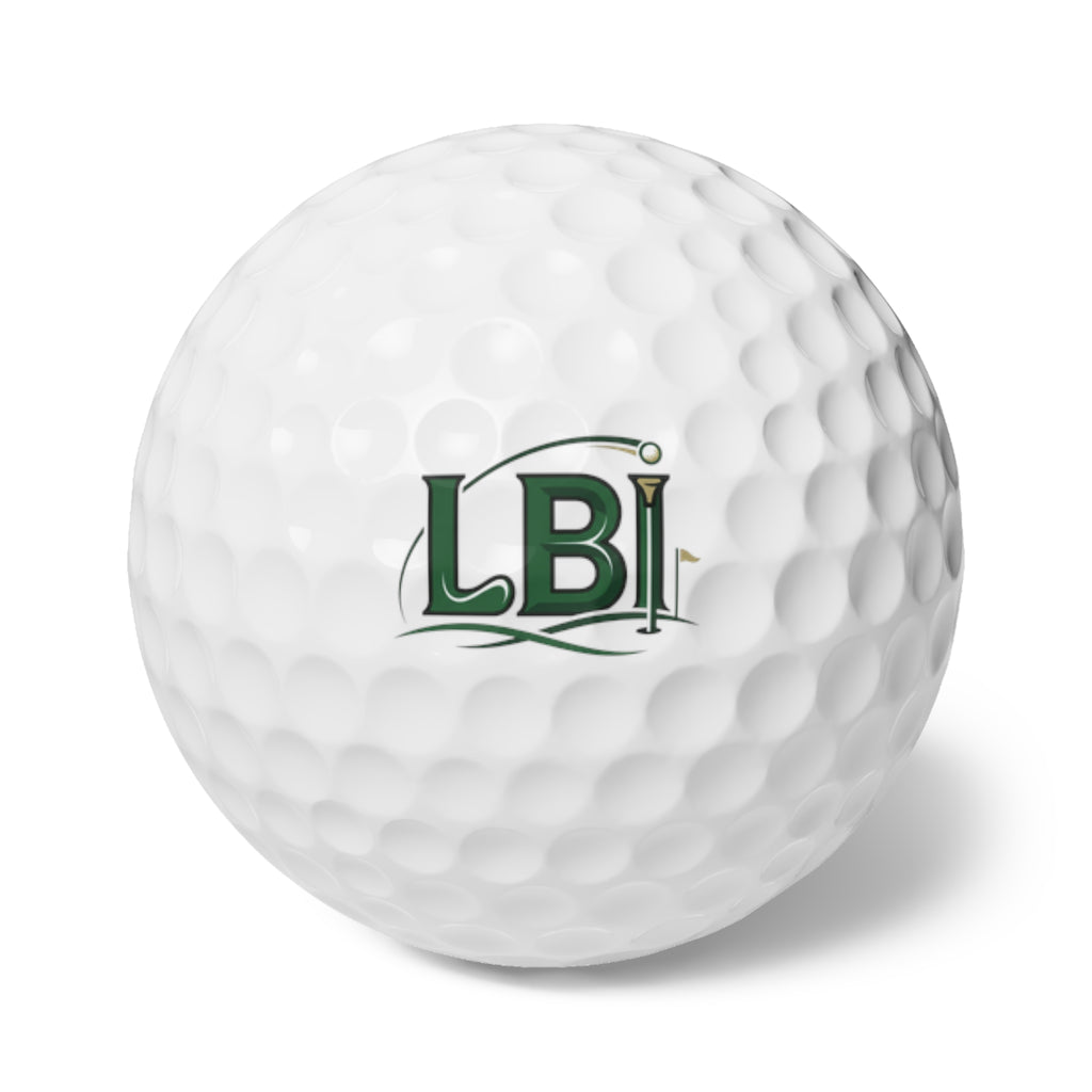 LBI Golf Balls, 6pcs