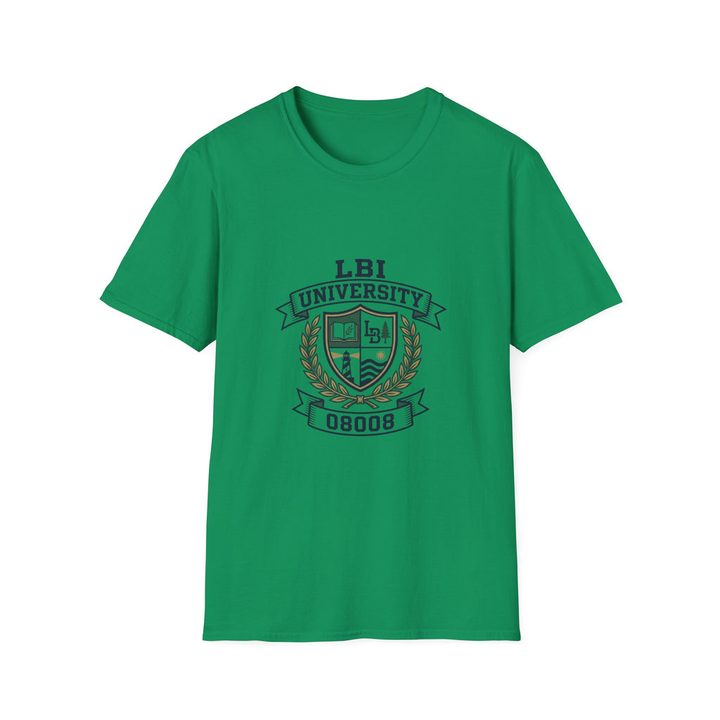 LBI UNIVERSITY 08008 T‑Shirt Trademarked