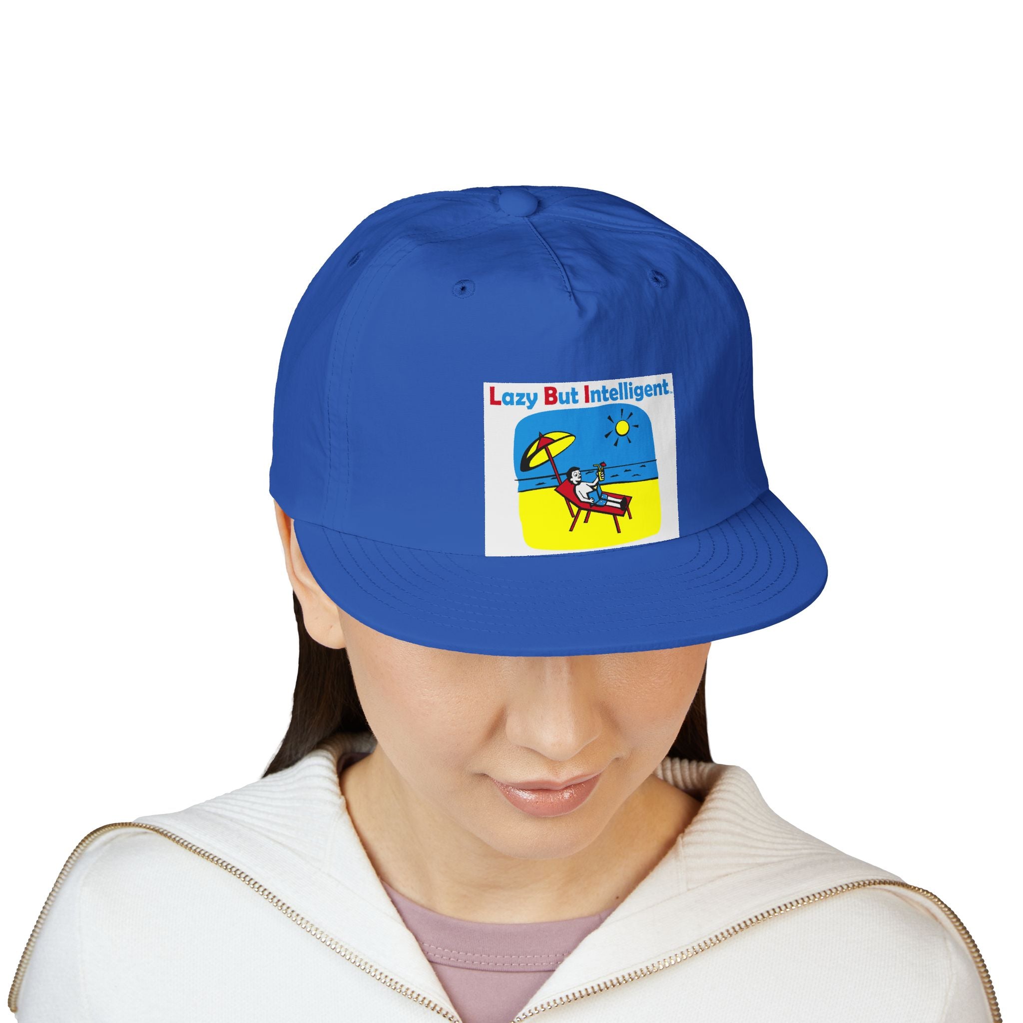 LAZY BUT INTELLIGENT (TM) Surf Cap