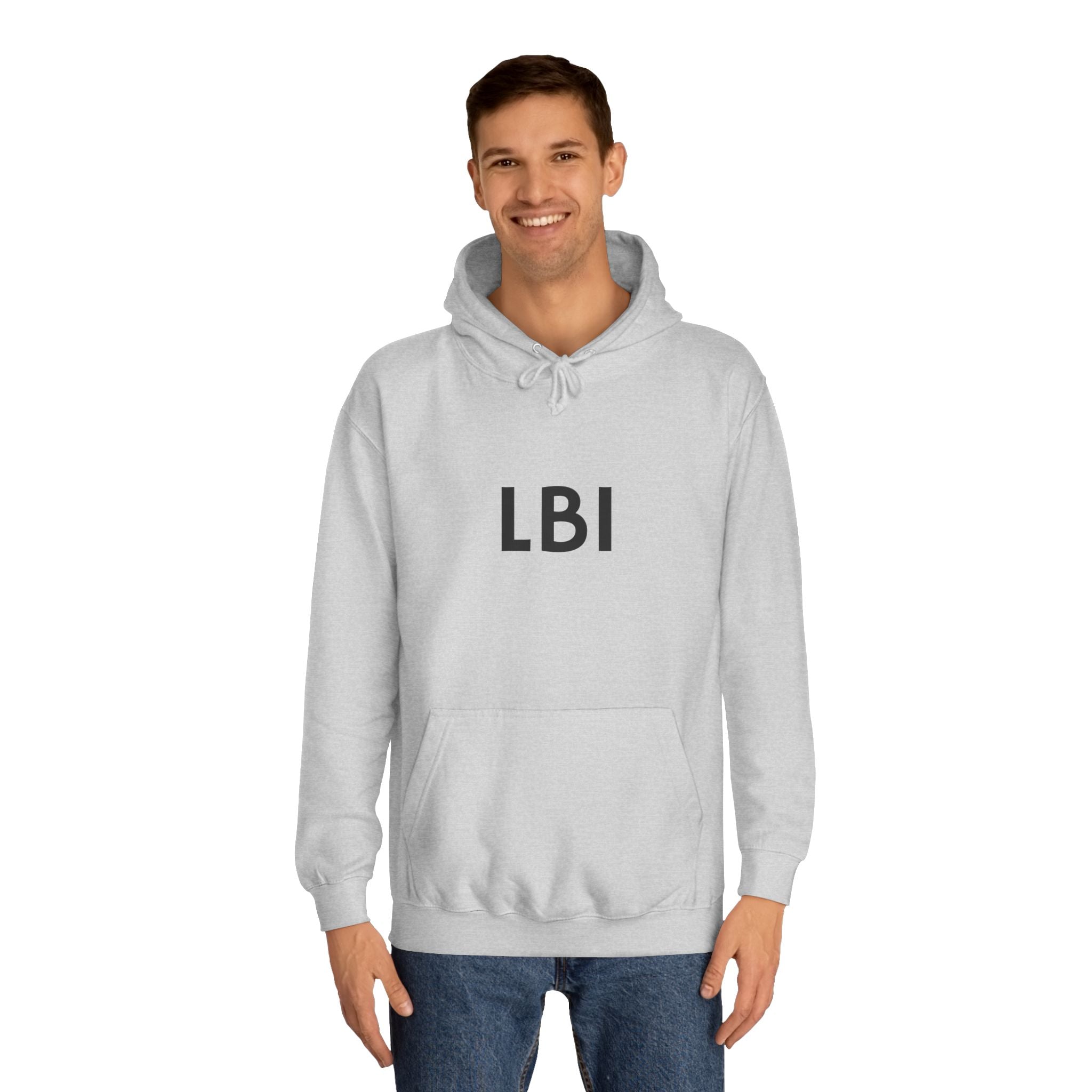 LBI Hoodie — Classic College Lettering Hoodie