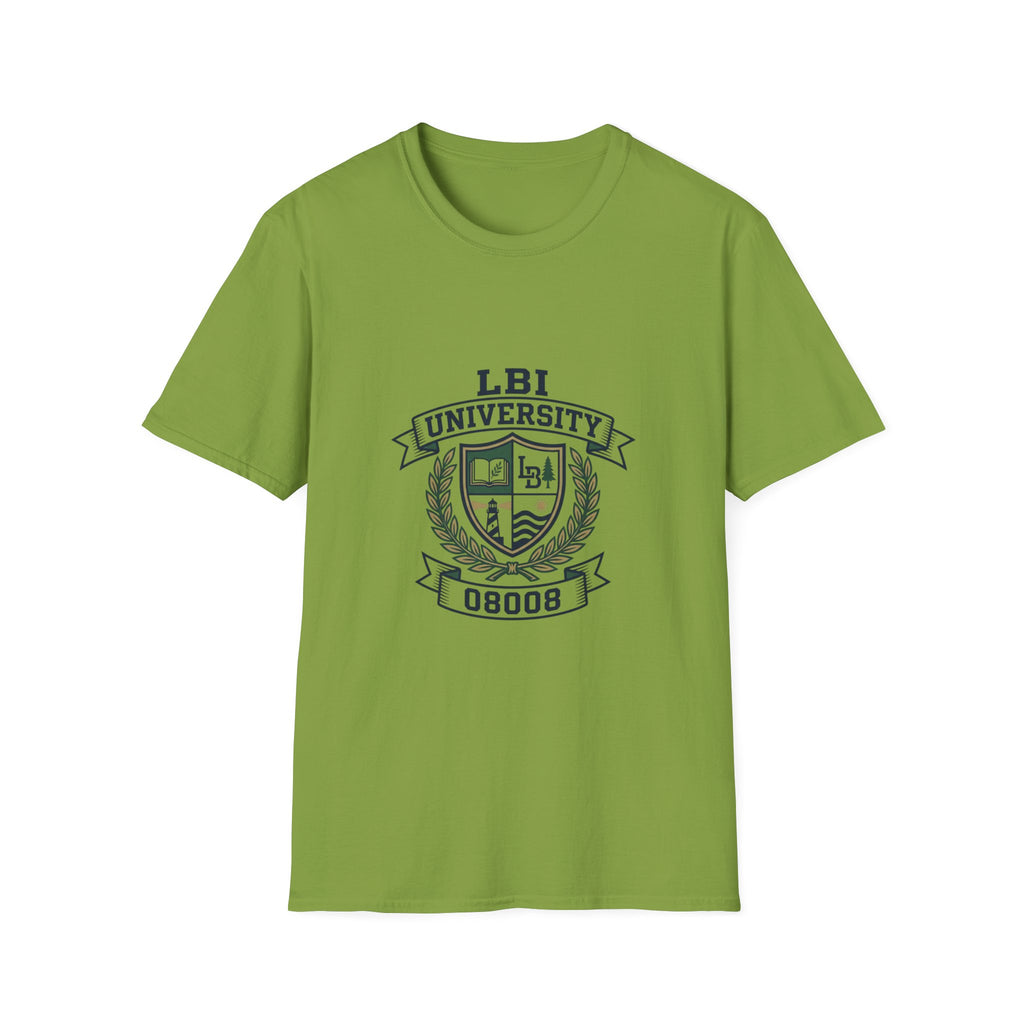LBI UNIVERSITY 08008 T‑Shirt Trademarked