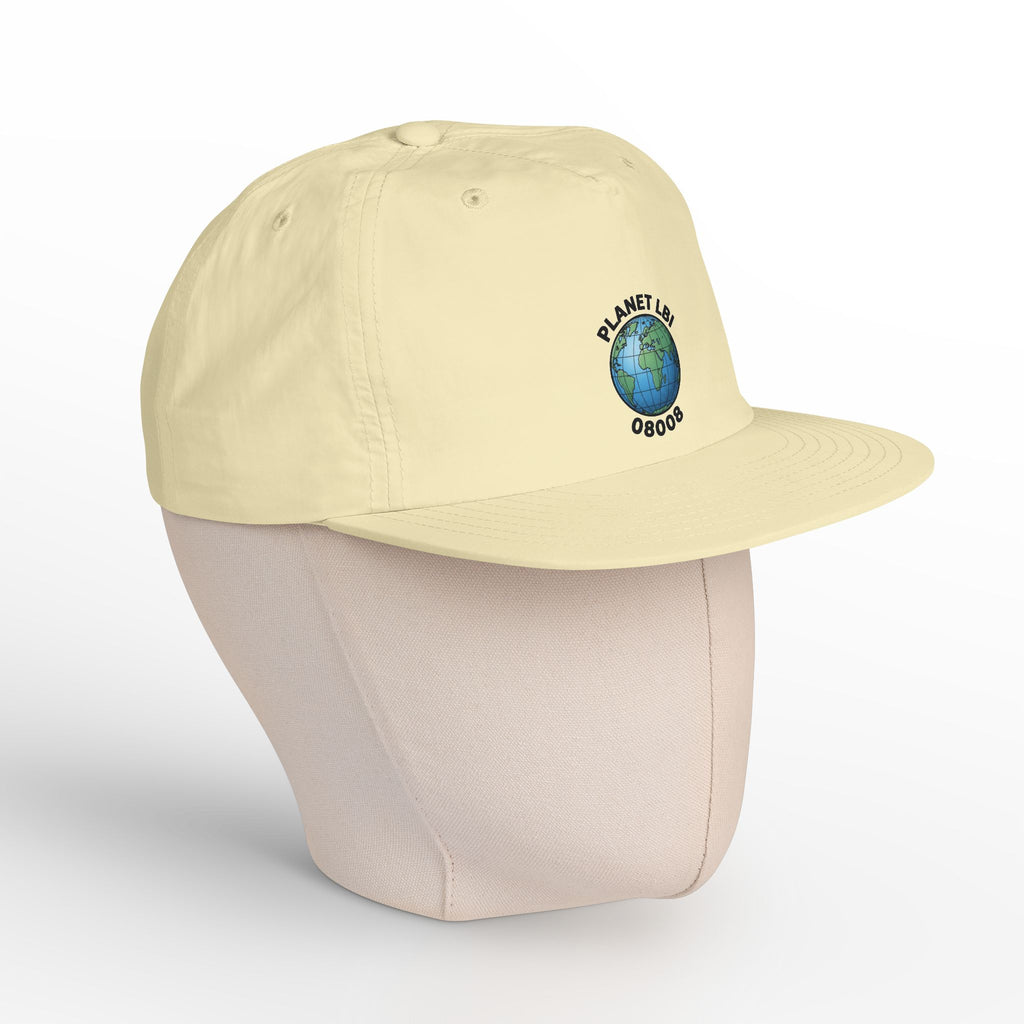 Surf Cap — 'Planet LBI ' Embroidered Globe Baseball Hat