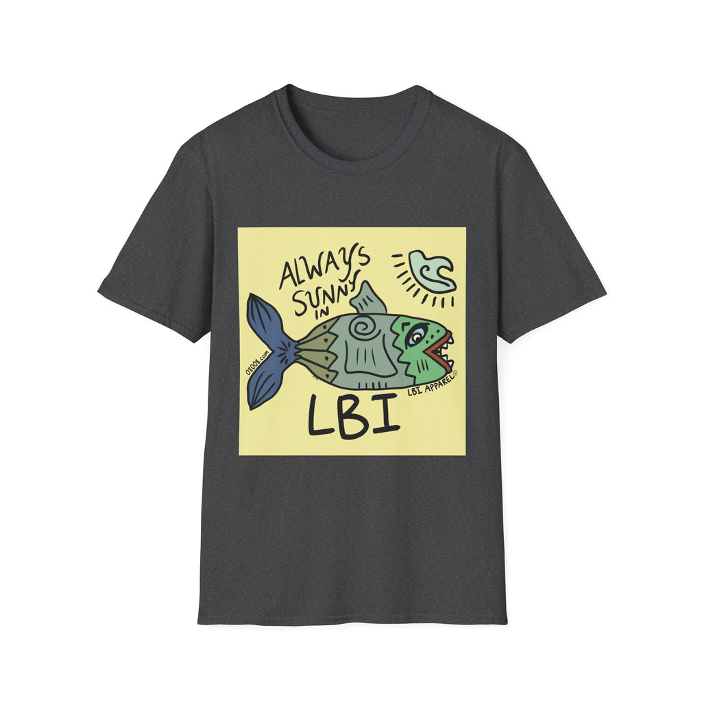 Always Sunny in LBI T-Shirt — Beachy Fish Graphic Tee