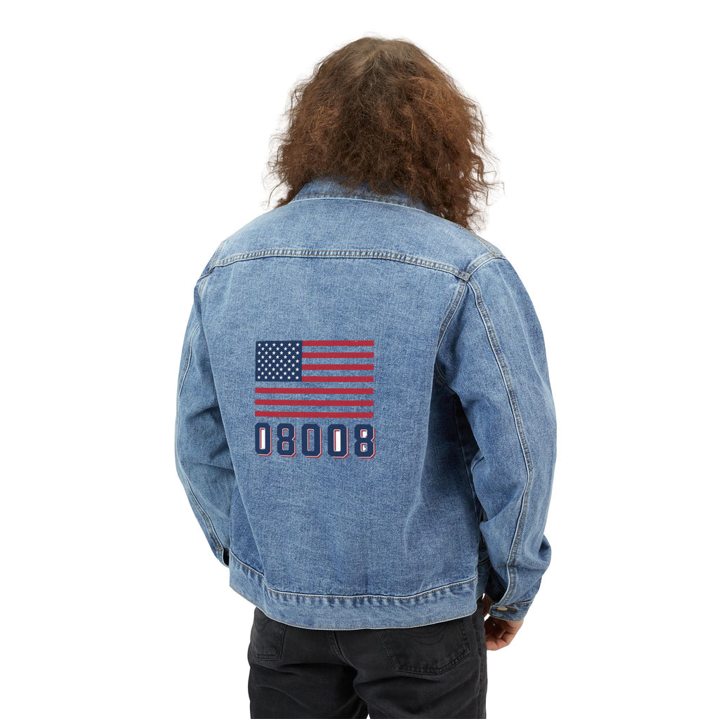 American Flag 08008 Vintage Trucker Jacket