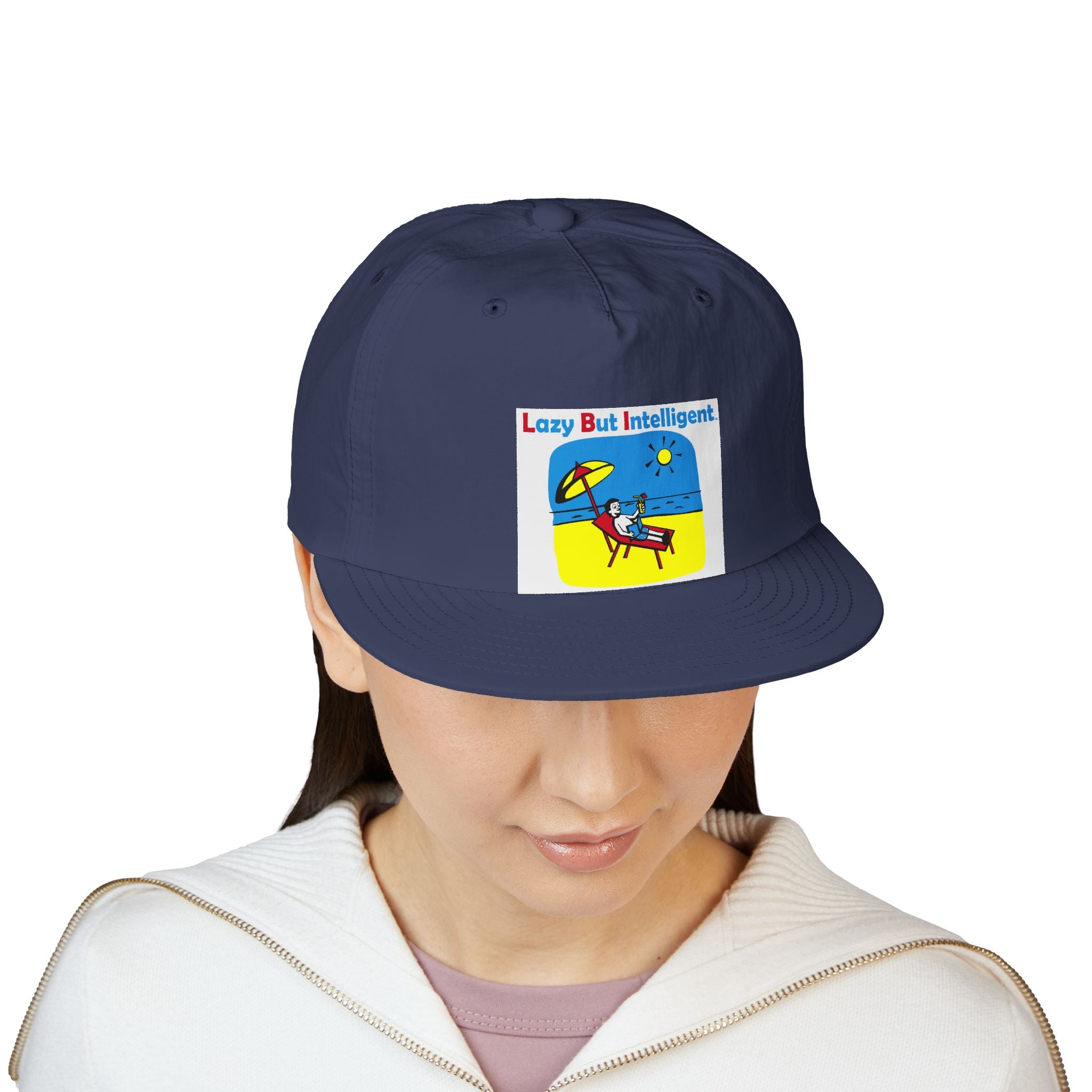 LAZY BUT INTELLIGENT (TM) Surf Cap