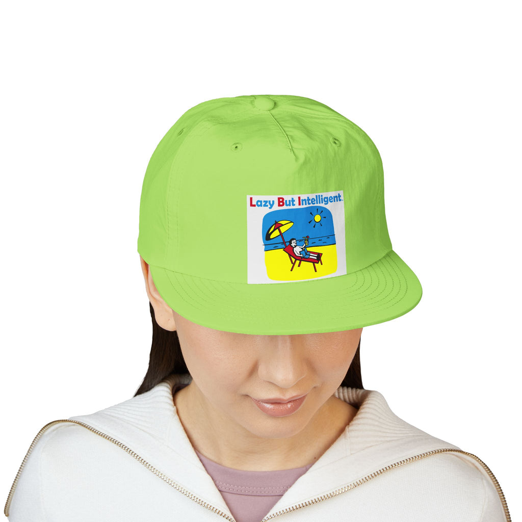 LAZY BUT INTELLIGENT (TM) Surf Cap