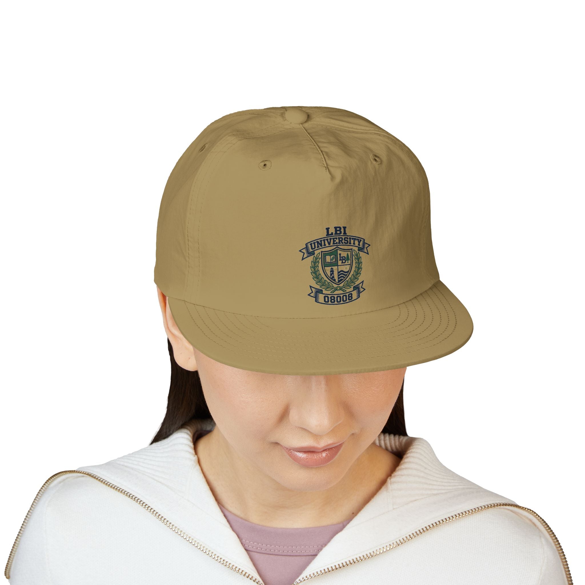Surf Cap — Coastal Crest Embroidered Cap