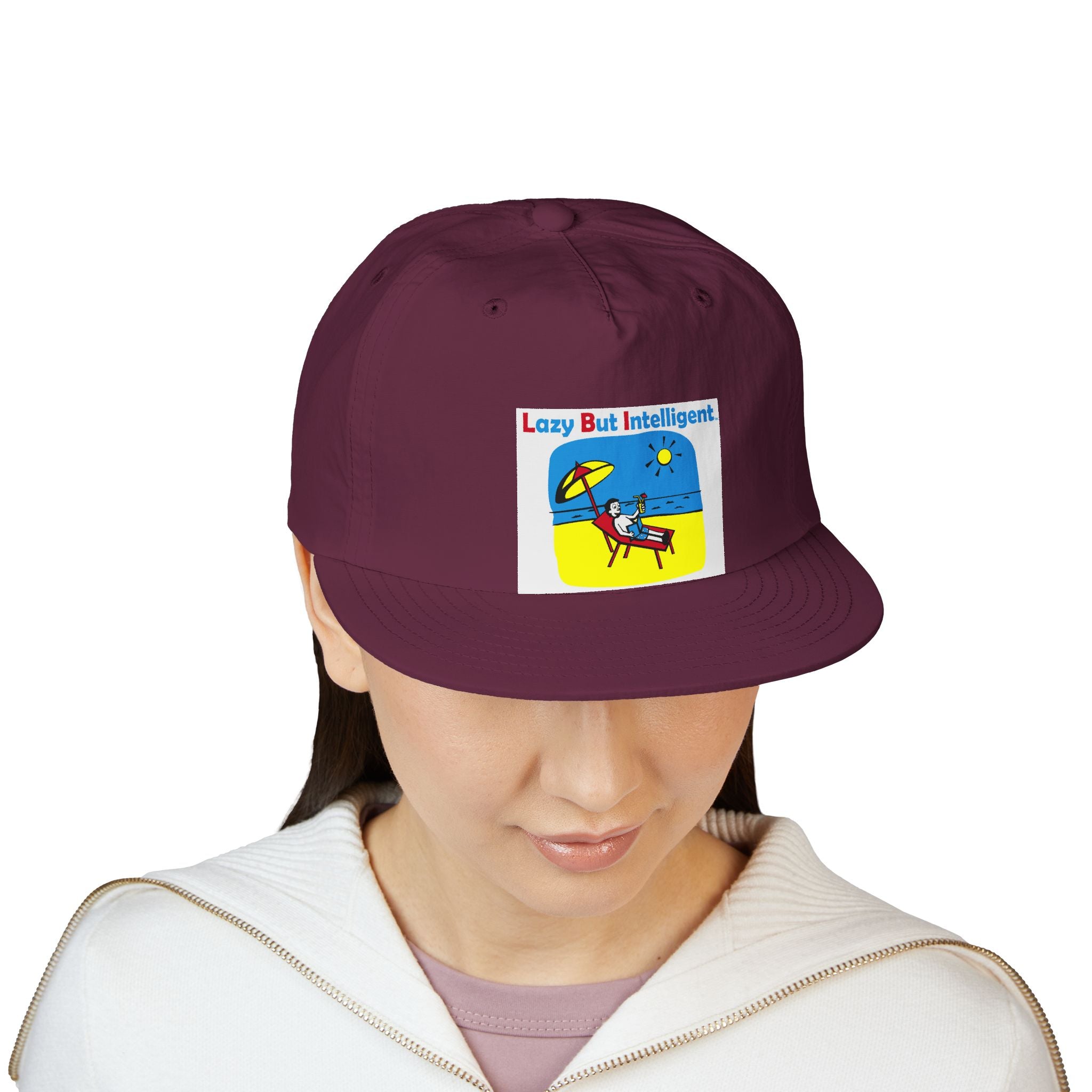 LAZY BUT INTELLIGENT (TM) Surf Cap