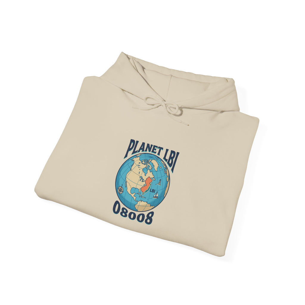 Planet LBI Hoodie with 08008 NJ