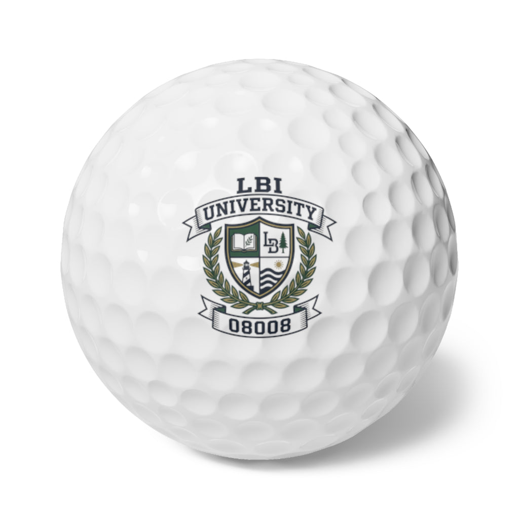 LBI University Golf Balls, 6pcs