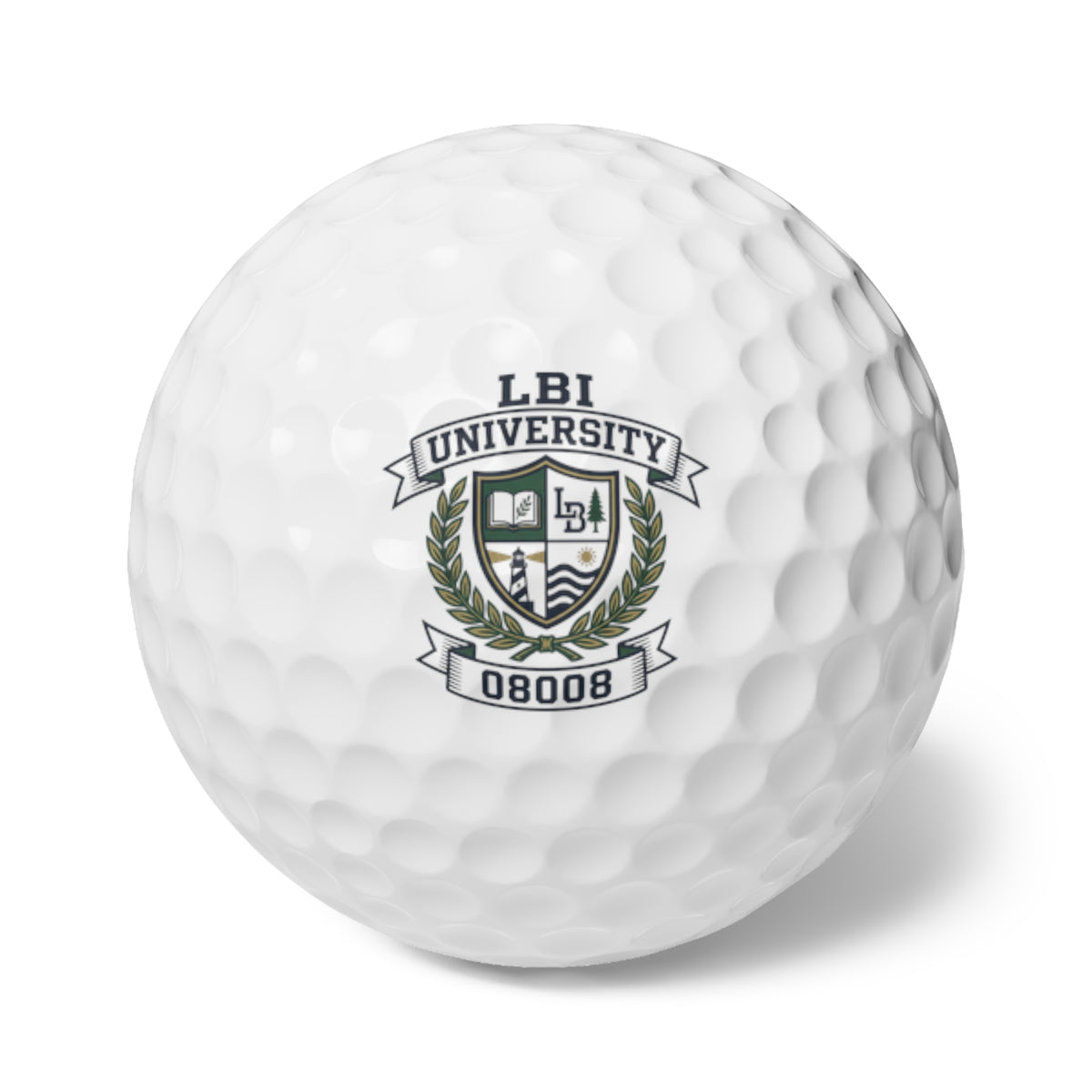 LBI University Golf Balls, 6pcs