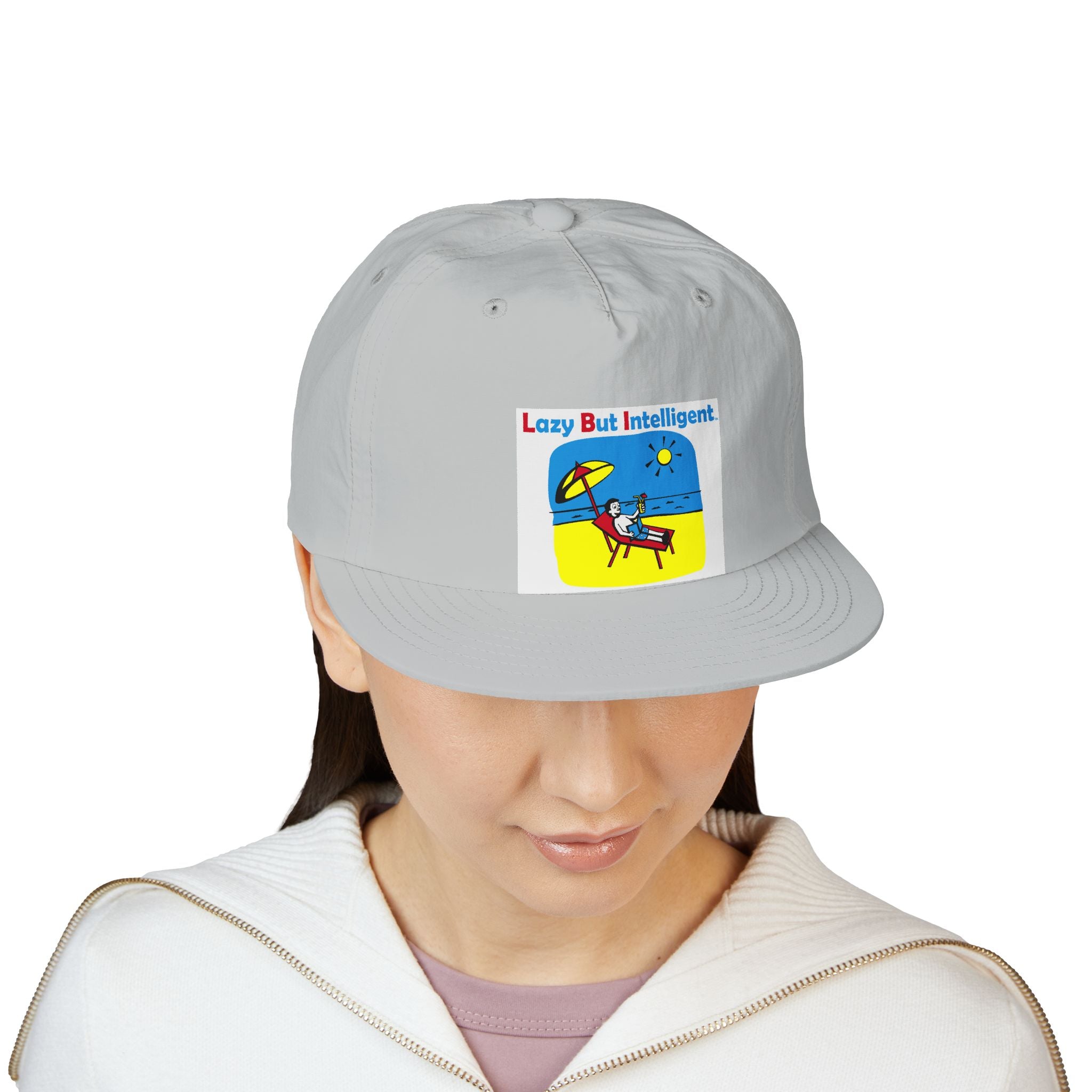 LAZY BUT INTELLIGENT (TM) Surf Cap