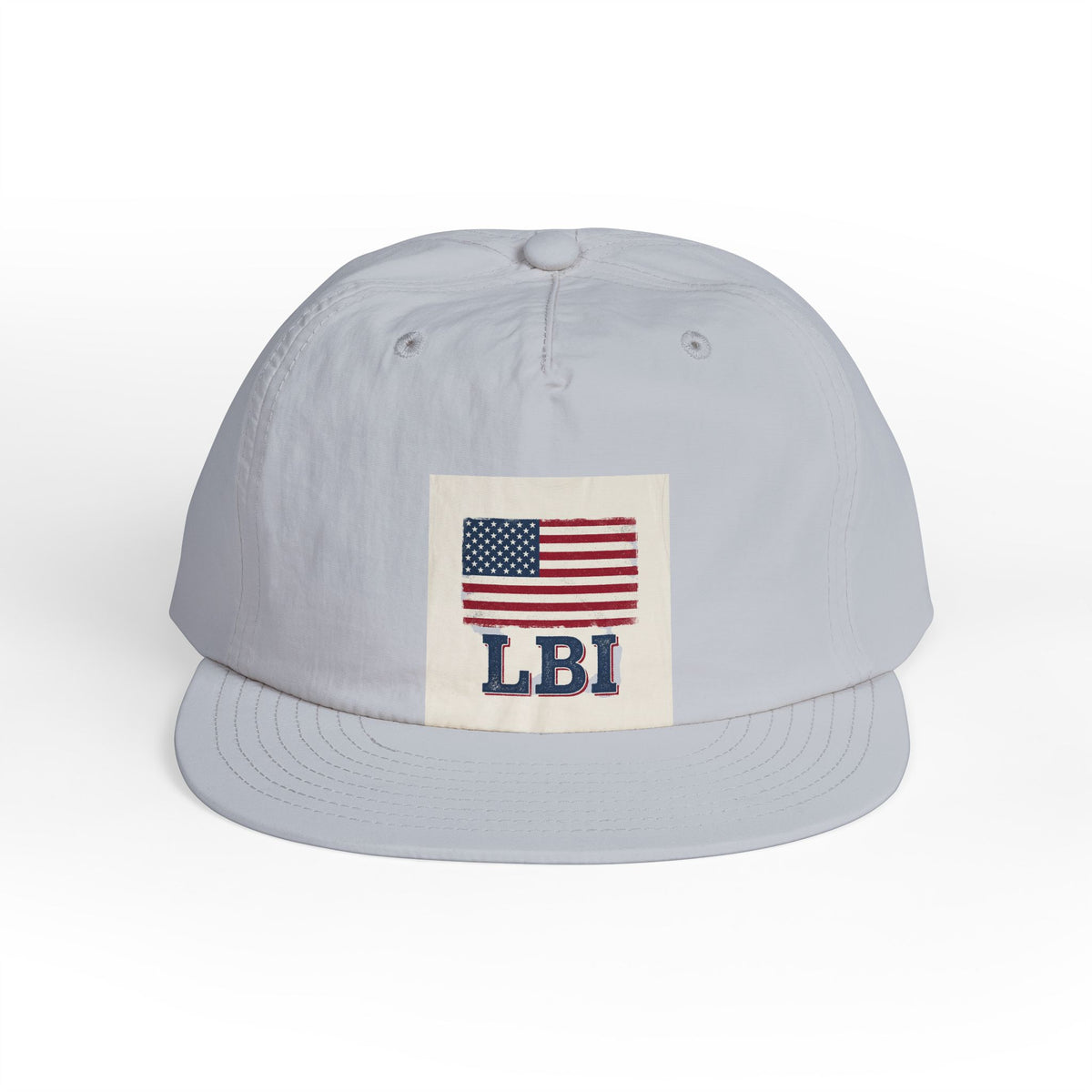 AMERICAN FLAG LBI  Embroidered Globe Baseball Hat