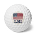 LBI Flag Golf Balls, 6pcs