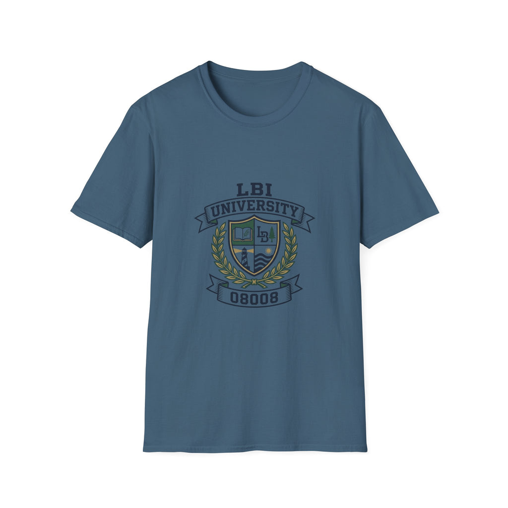LBI UNIVERSITY 08008 T‑Shirt Trademarked