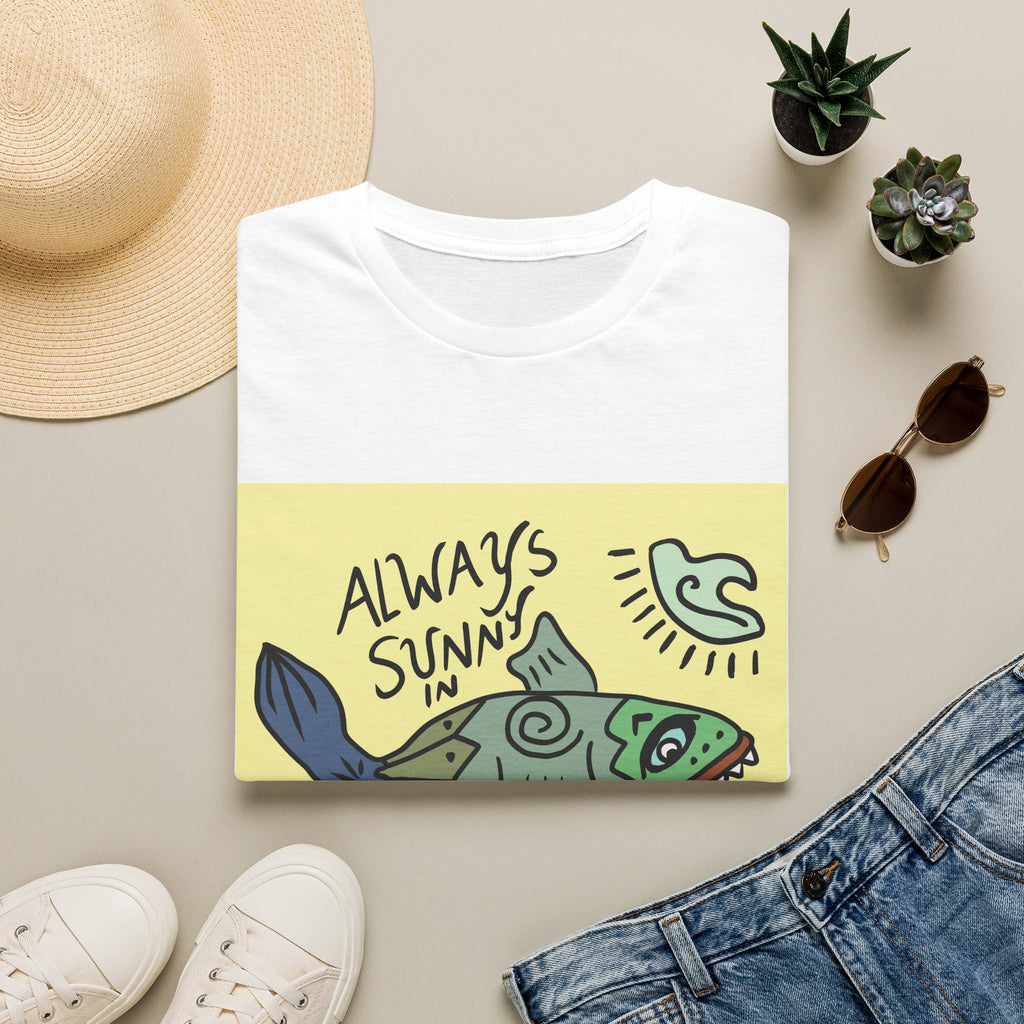 Always Sunny in LBI T-Shirt — Beachy Fish Graphic Tee