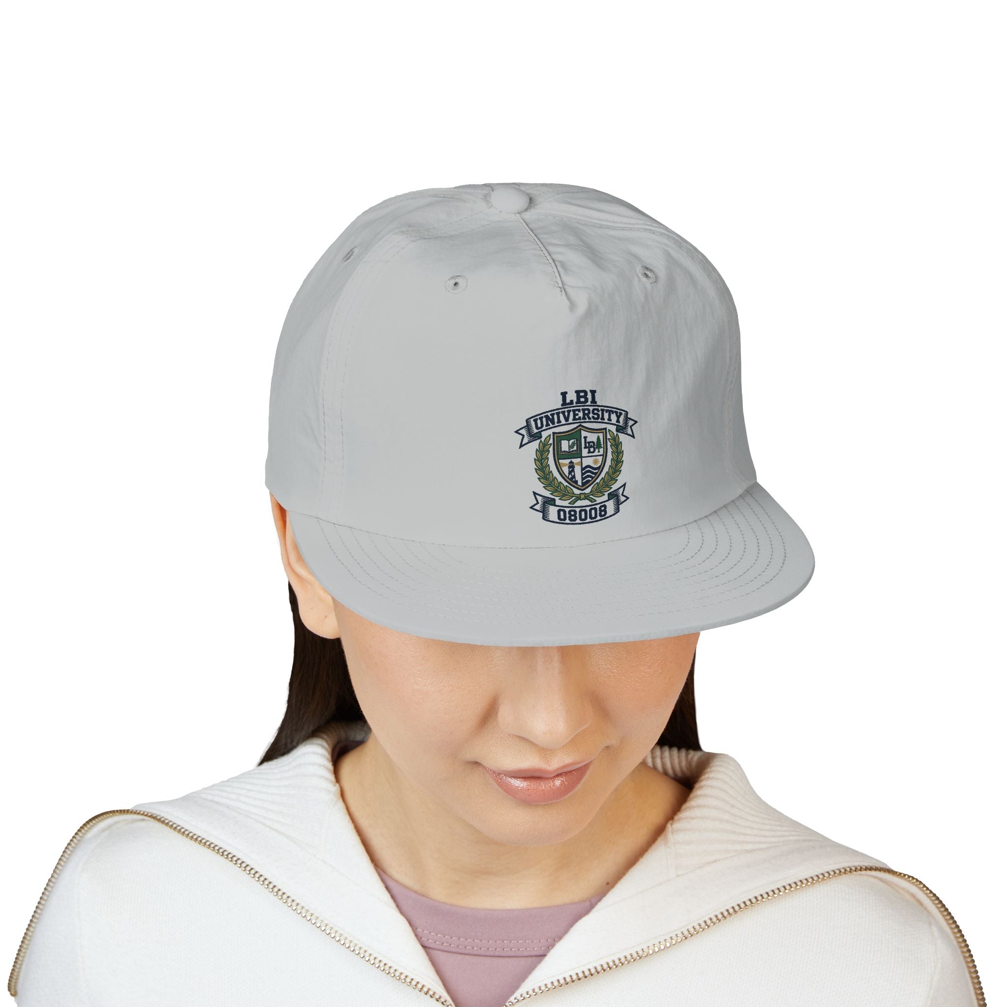 Surf Cap — Coastal Crest Embroidered Cap